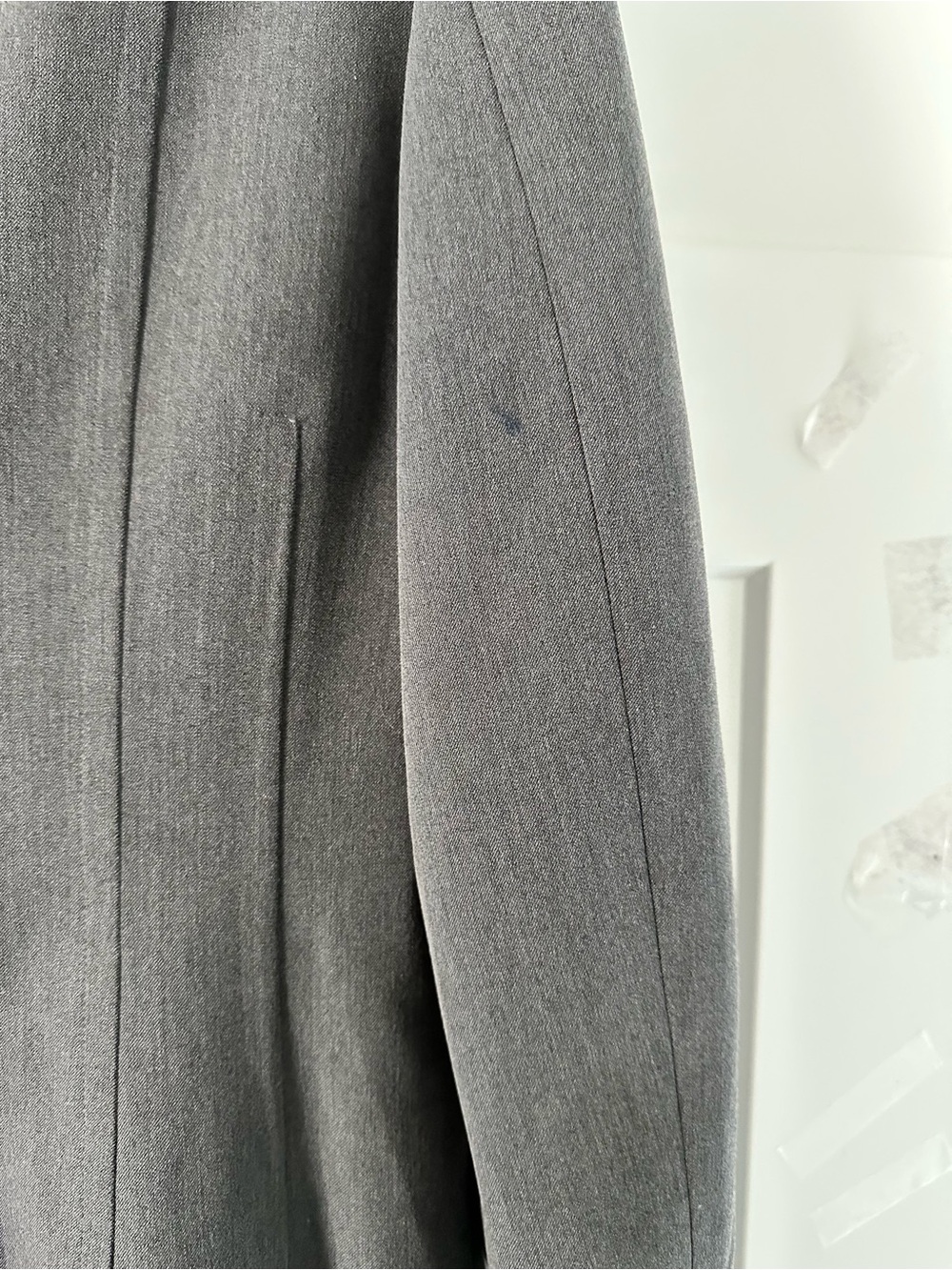 Caslon Charcoal Gray Two-Piece Tailored Pantsuit size 6 - Picture 14 of 16